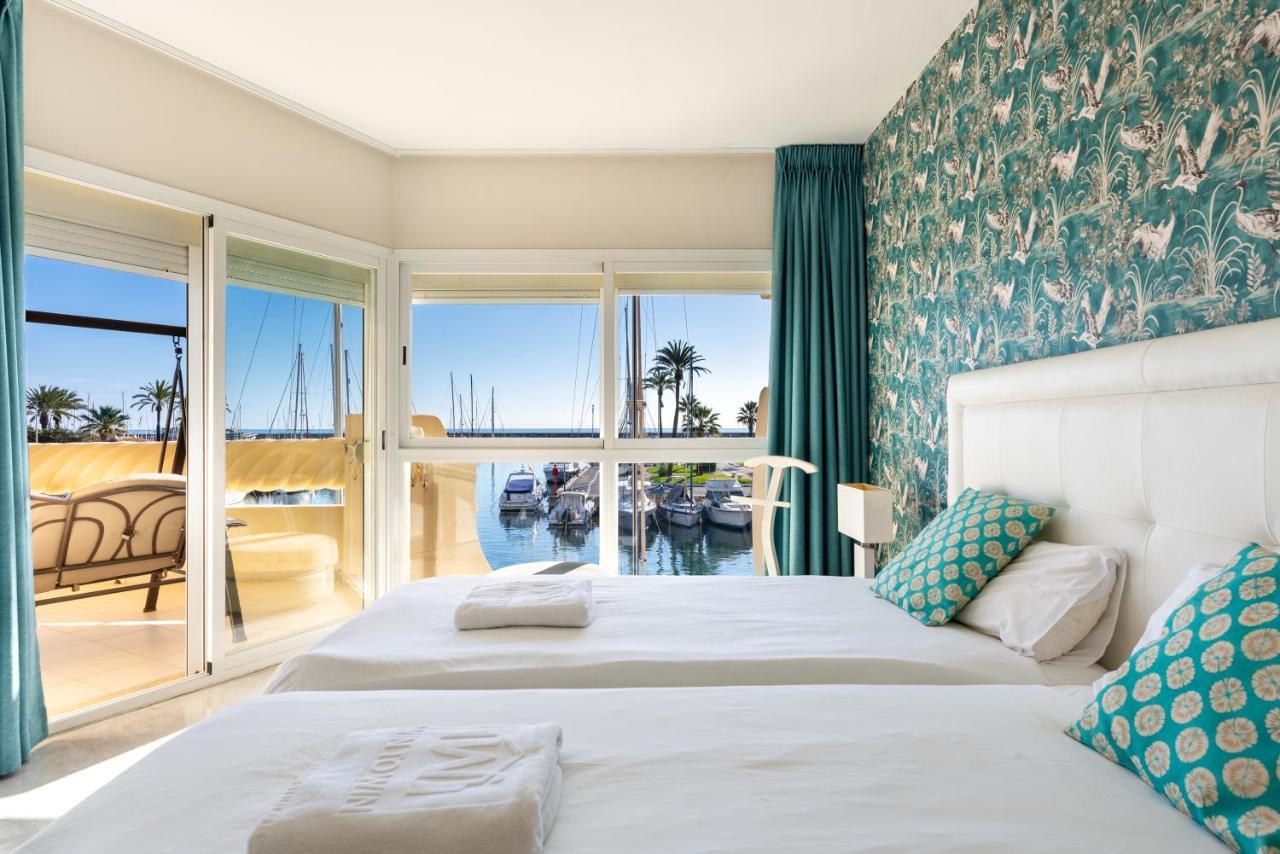 Wintowinrentals Luxury And Sea View Inside Puerto Marina بينالماذينا المظهر الخارجي الصورة