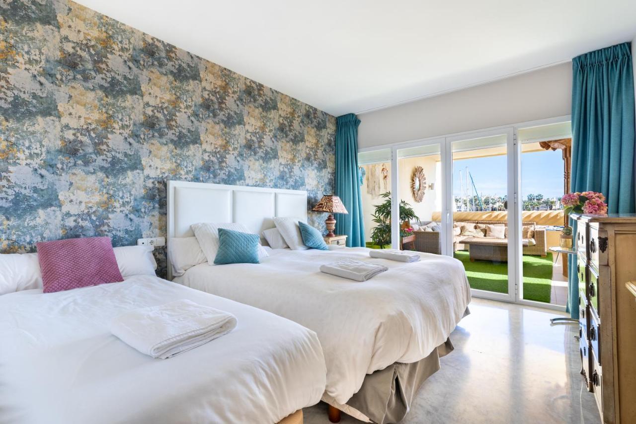 Wintowinrentals Luxury And Sea View Inside Puerto Marina بينالماذينا المظهر الخارجي الصورة