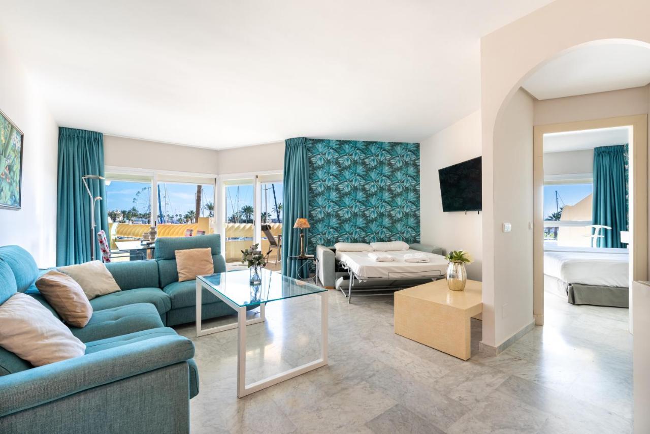 Wintowinrentals Luxury And Sea View Inside Puerto Marina بينالماذينا المظهر الخارجي الصورة