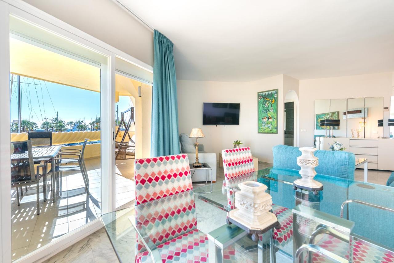 Wintowinrentals Luxury And Sea View Inside Puerto Marina بينالماذينا المظهر الخارجي الصورة