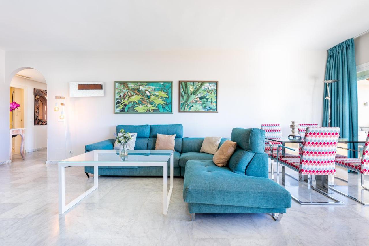 Wintowinrentals Luxury And Sea View Inside Puerto Marina بينالماذينا المظهر الخارجي الصورة