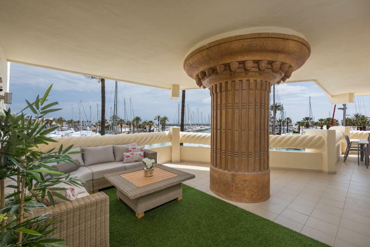 Wintowinrentals Luxury And Sea View Inside Puerto Marina بينالماذينا المظهر الخارجي الصورة